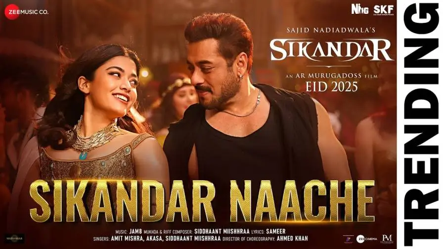 Sikandar Nache Nache Lyrics | सिकंदर नाचे नाचे लिरिक्स | Sikandar 2025 Sikandar Nache Nache Lyrics